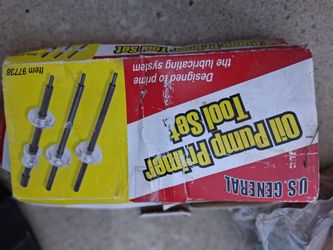 Oil Pump Primer Tool Set