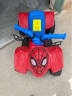 Electric Spider man Car