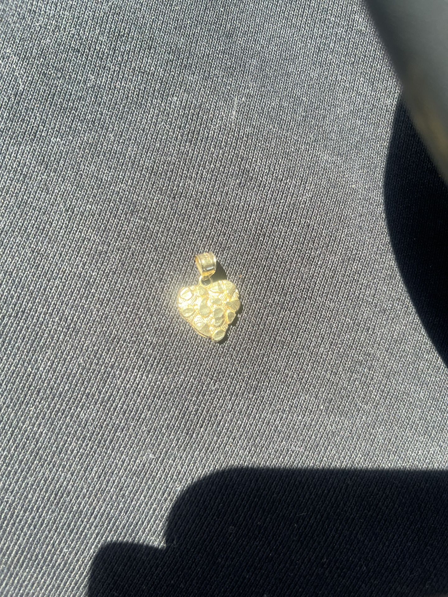 Gold Nugget Pendant