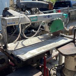 Imer Group Bridge Tile Saw 24”