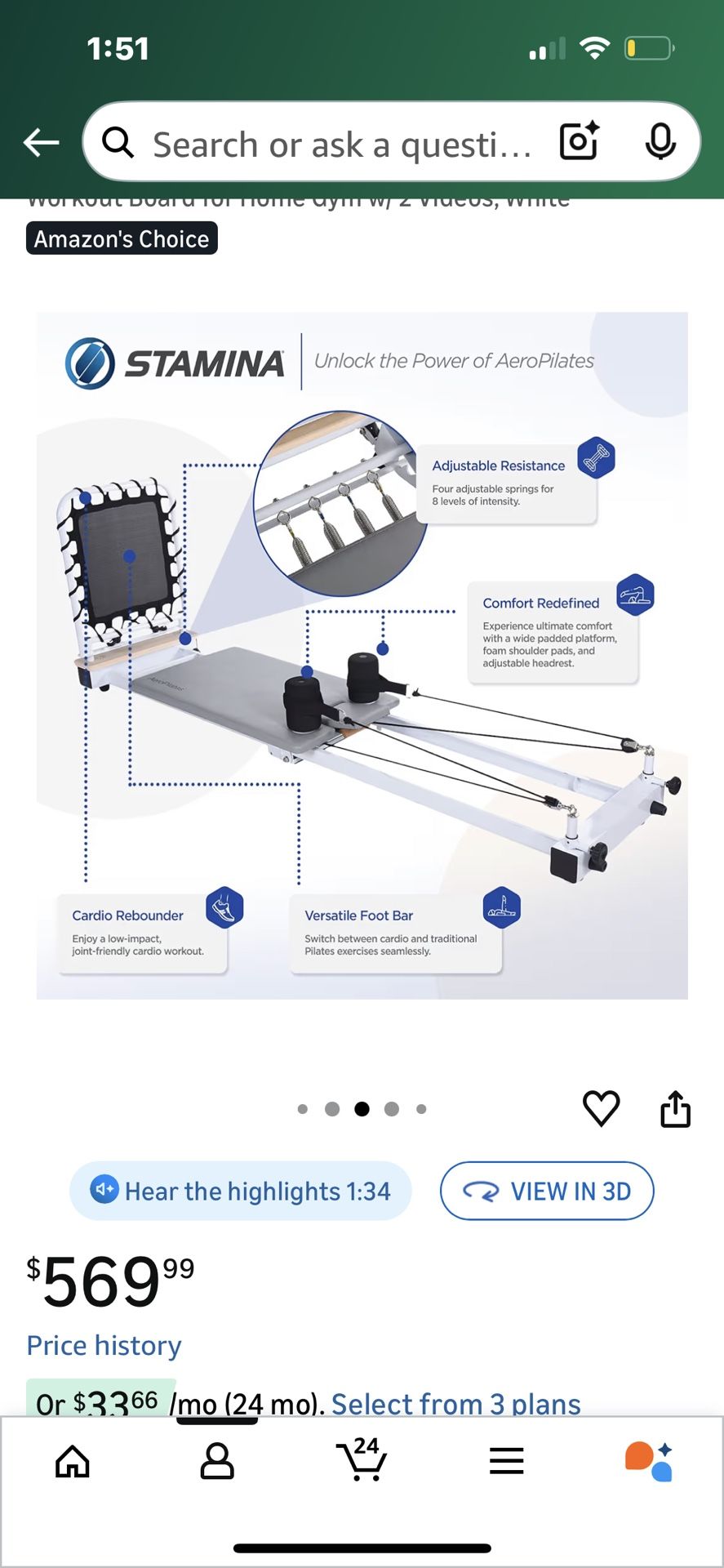 Brand New Pilates Reformer