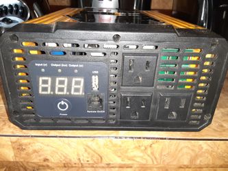 Power inverter convertidor de corriente
