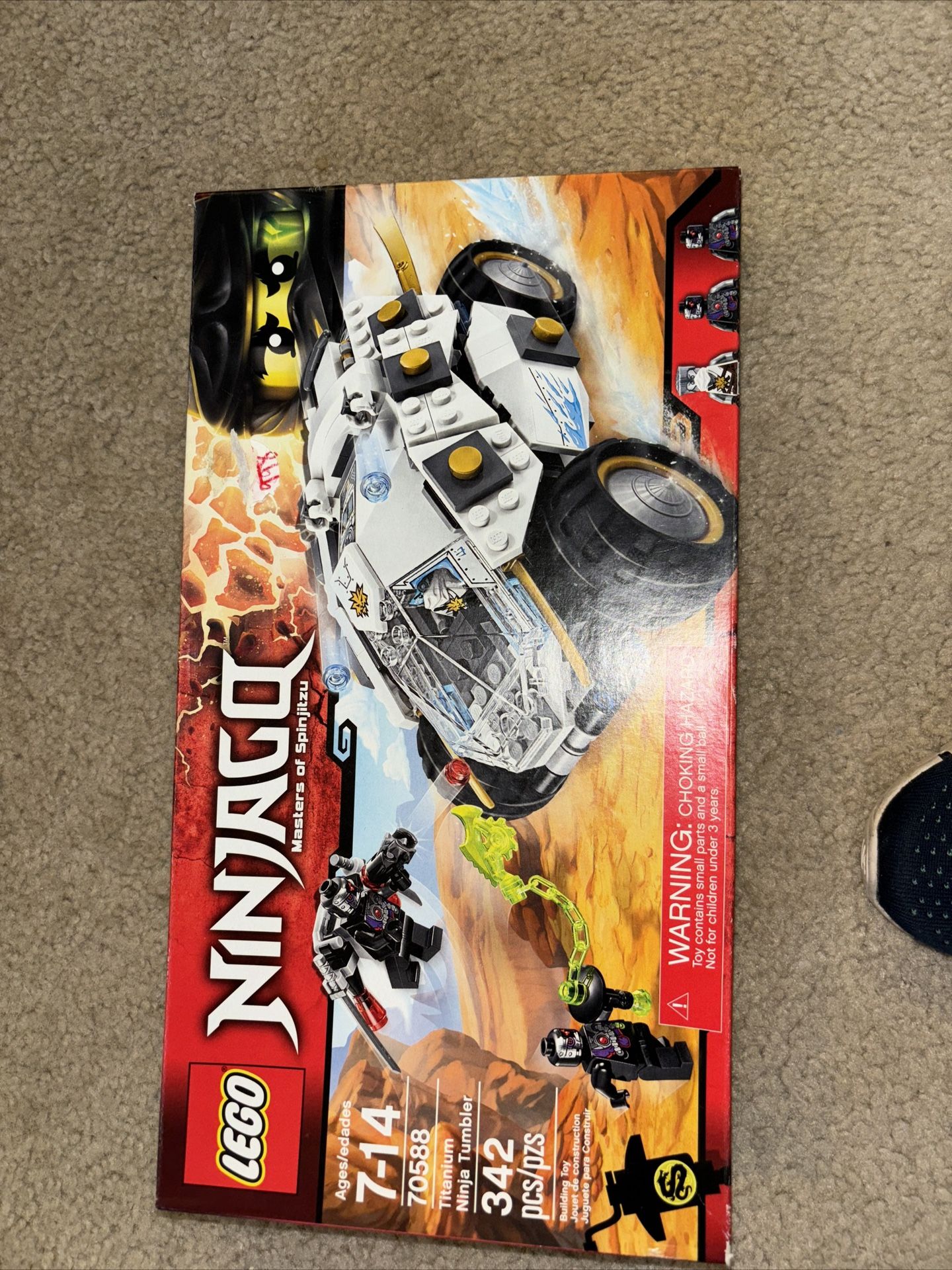Lego Ninjago 70588 Titanium Ninja Tumbler New