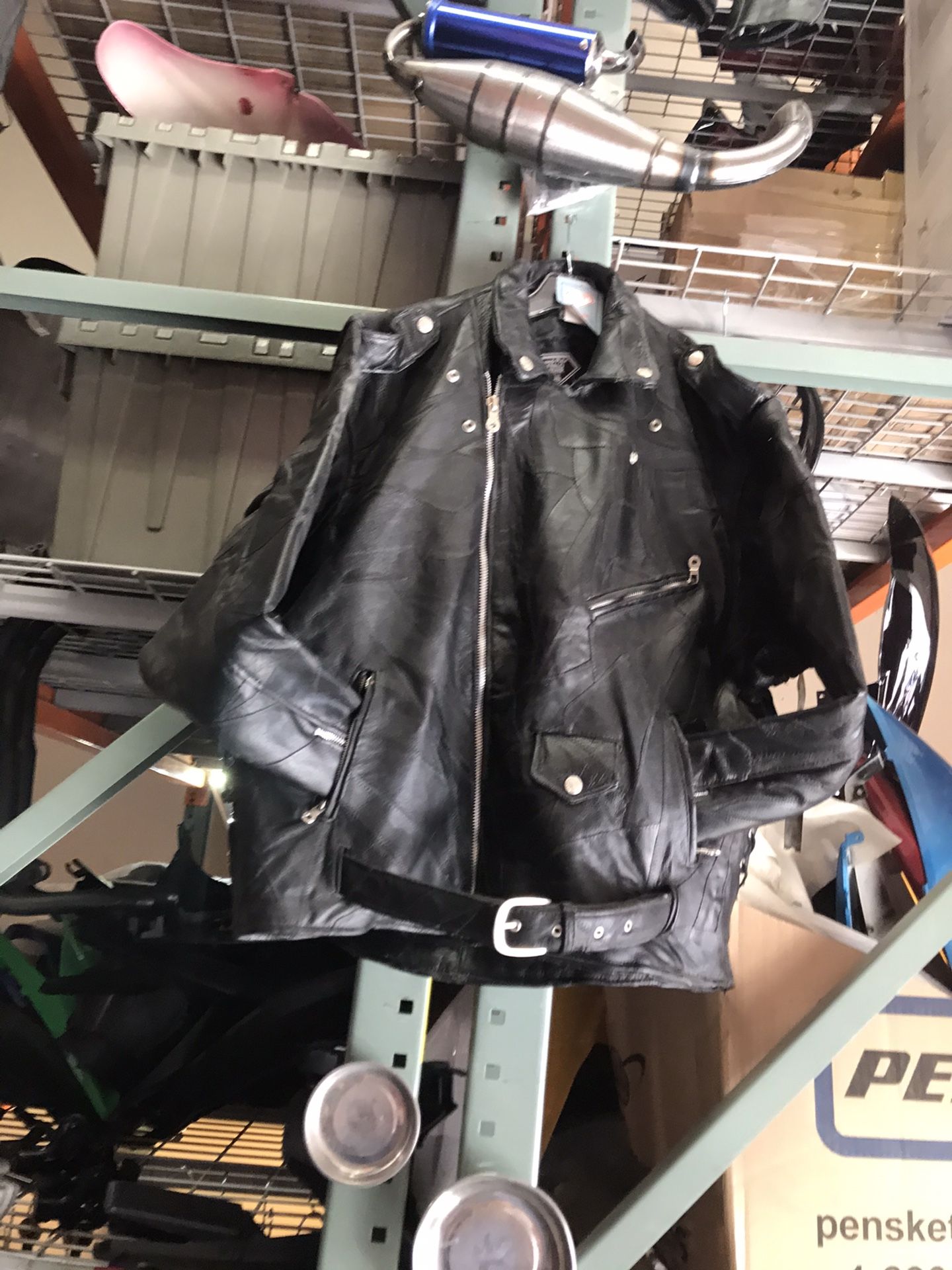 Leather motorcycle jackets