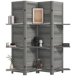 Tall Wood Privacy Screen Room Divider