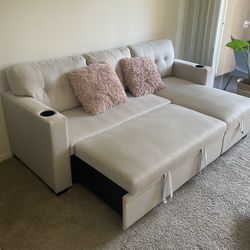 Sleeper Sectional Couch 