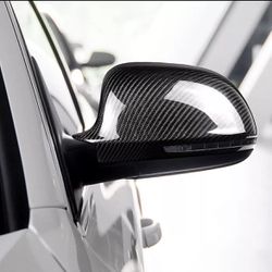 Audi Carbon Fiber Mirror Cap