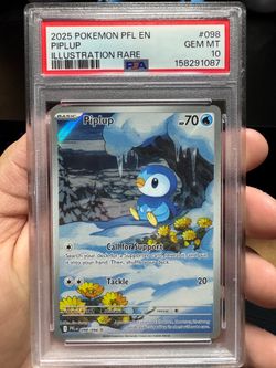 Piplup #098 PSA 10 Fs/Ft