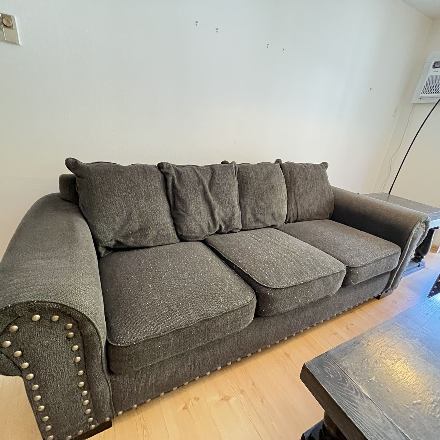 Couch Set - Lamp - Tables 