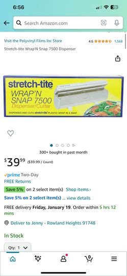 Stretch-tite Wrap'N Snap 7500 Dispenser