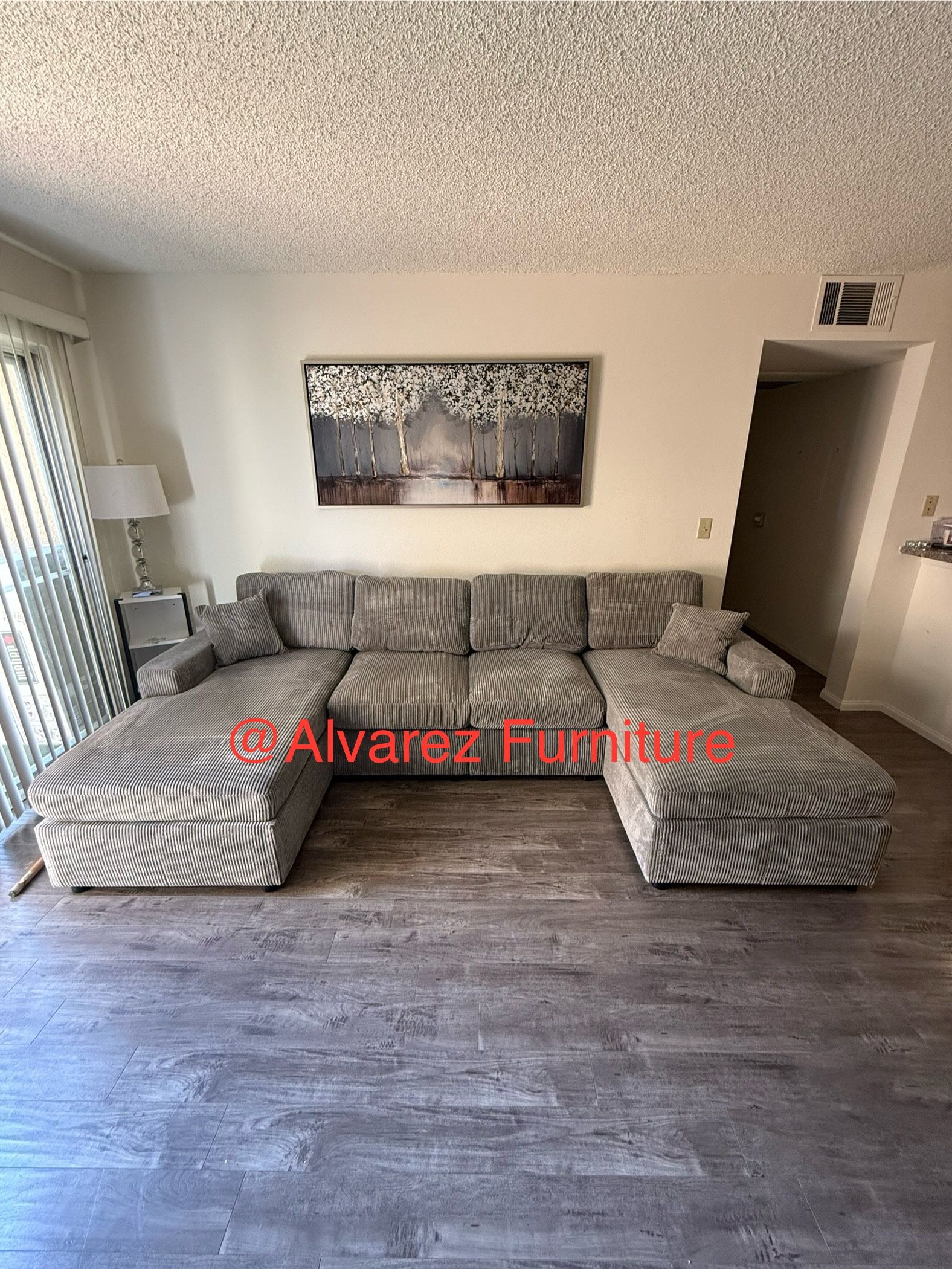 Corduroy Sectional Sofa