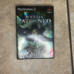(sealed) Matrix Path Of Neo Ps2