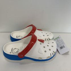 Hello Kitty Crocs - Size 5 Youth/7 Women’s - Brand New 