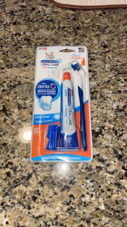 Cat Toothbrush Set