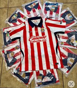 Soccer chivas jersey home and away fan version best quality you can find small to 4xl Futbol playera chivas Guadalajara local small to 4xl slim fit