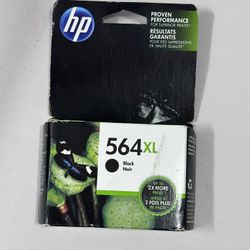 HP Ink Cartridge Black New In Box 564XL Printer Ink