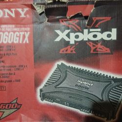Sony 4ch Amp Brand New $100firm Price Pickup Only Serious Buyers Please Yes It Is Avaliable 
