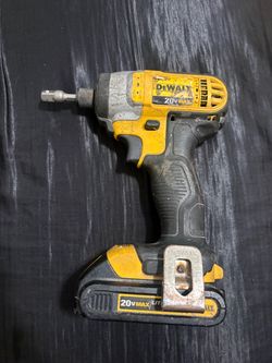 DeWalt 20V Max Impact Driver with Battery