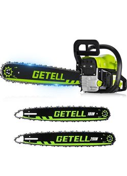 Getell Gas Powered Chainsaw 52cc