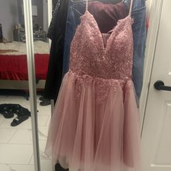 New Pink Dress Size M 