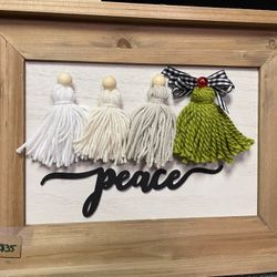 Peace Tassel Wall Decor 