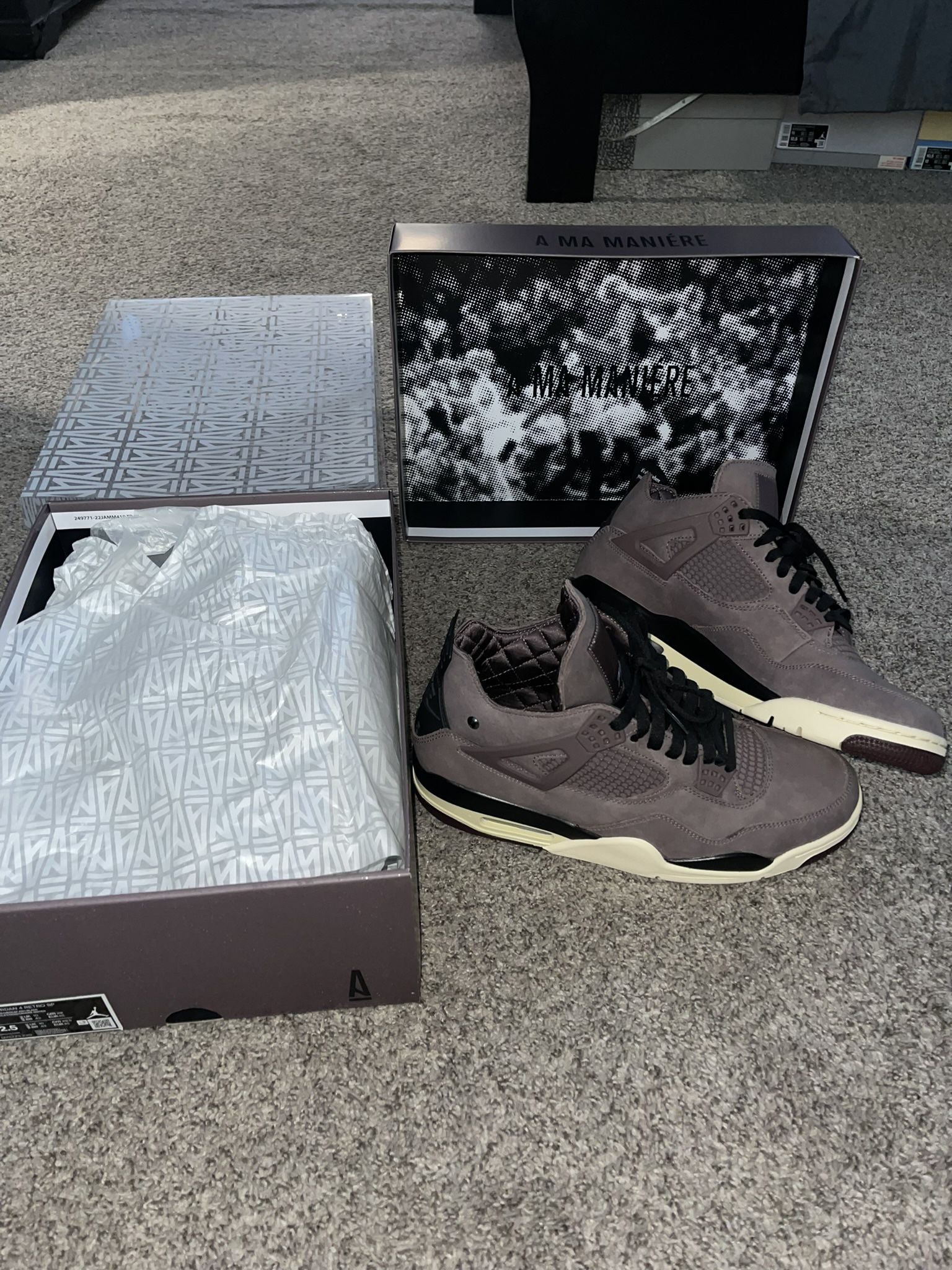 Jordan 4 A Ma Maniere 🍷