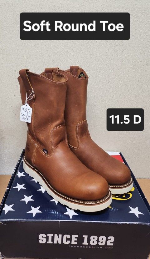 Thorogood Work Boot Size 11.5 D SOFT ROUND TOE
