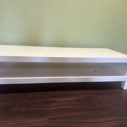 White Tv Stand 