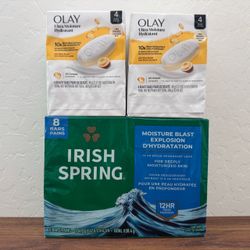 Olay Irish spring bar soap bundle