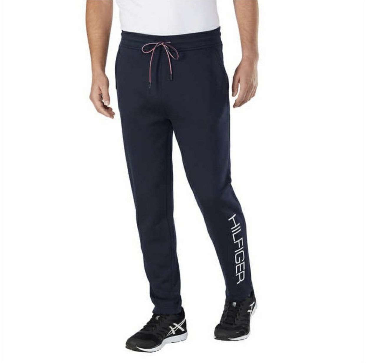 Tommy Hilfiger Men's Fleece Jogger Pants Jet Blue Size M
