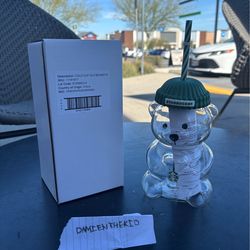 2026 Starbucks Bearista Bear Glass Cups