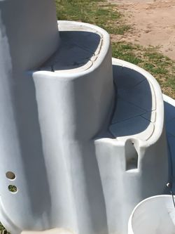 Inground pool steps 39 in tall