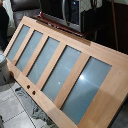 5 Panel Fogg Glass Door