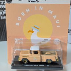 M2 Machines Auto-Drivers Maui and Sons 1958 CHEVROLET APACHE STEPSIDE - *Chase*