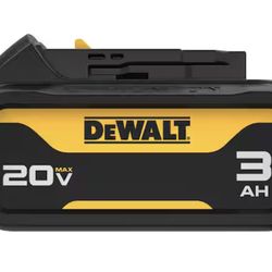 DEWALT 20V MAX Premium Lithium-Ion 3.0Ah Battery Pack