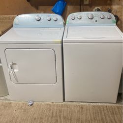 Whirlpool Washer And Dryer