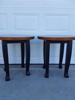 Pair of Round tables