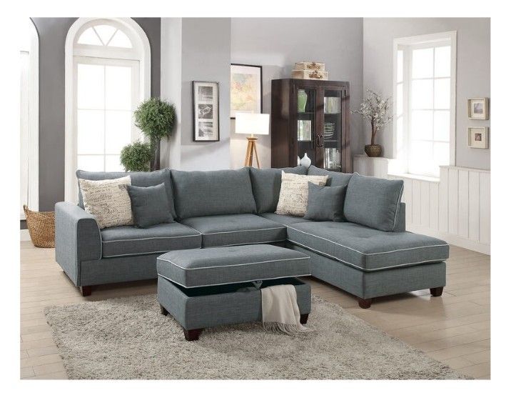 Sectional W/Ottoman
