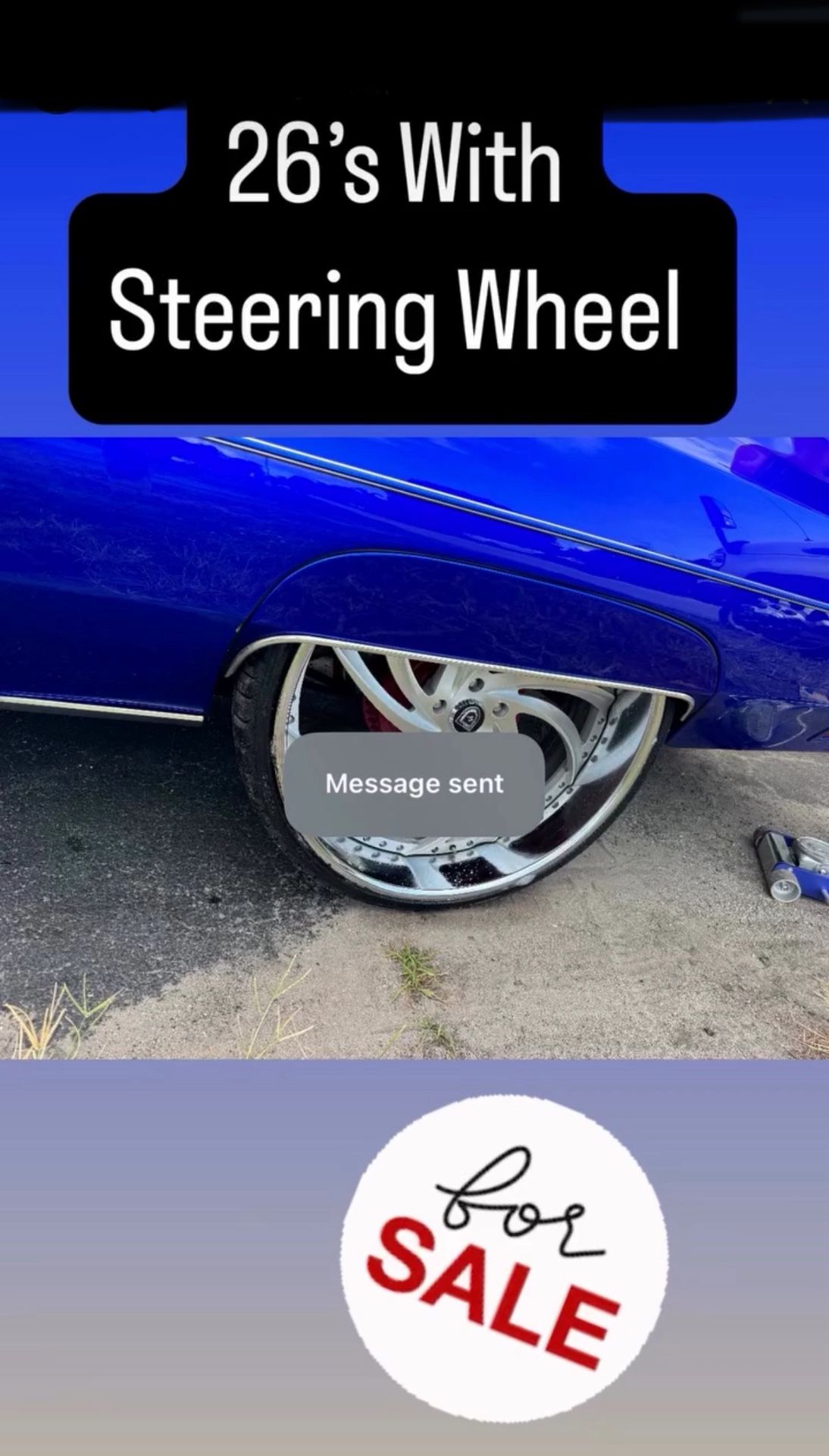 26’s With The Steering Wheel