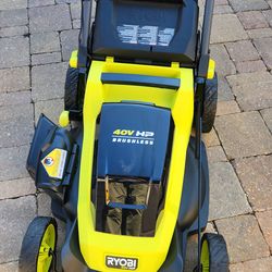 RYOBI
40V HP Brushless 20 in. Cordless Battery Walk Behind Push Lawn Mower (Tool Only)