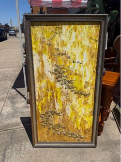 Mid Century oil on canvas
