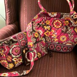  Vera Bradley. All 3 Pieces. $40
