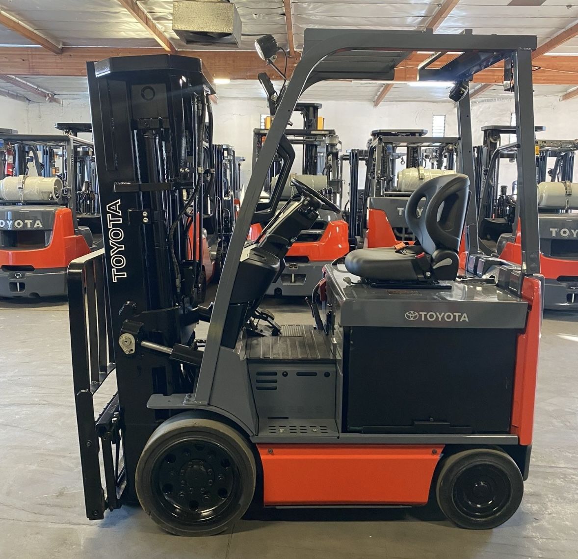 2021 Toyota 8FBCU20 Quad Mast Forklift