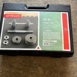 30 Lb Adjustable Weight Set 