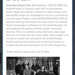 Jimmy Eat World Concert (Bend, OR)