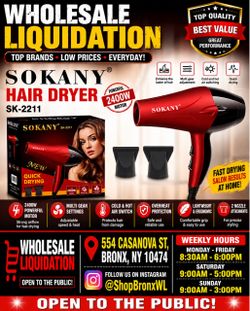 Sokany SK-2211 2400W Hair Dryer