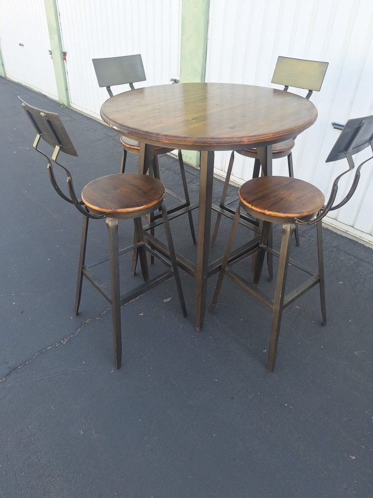Counter-height Dining Table With Chairs