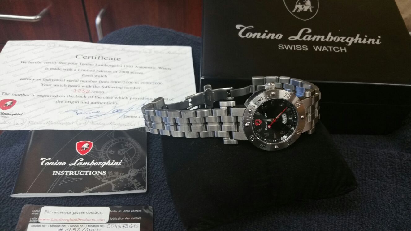 Tonino Lamborghini Limited Watch