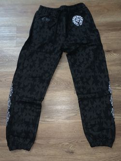 Ghost Cross Chrome Heart Sweatpants 