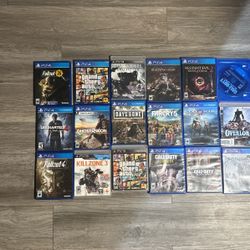 PS4 And PS3 Games